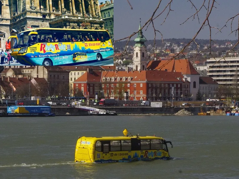 Autobuz plutitor imagine cu rol ilustrativ Foto: Pixabay/riverride.com/