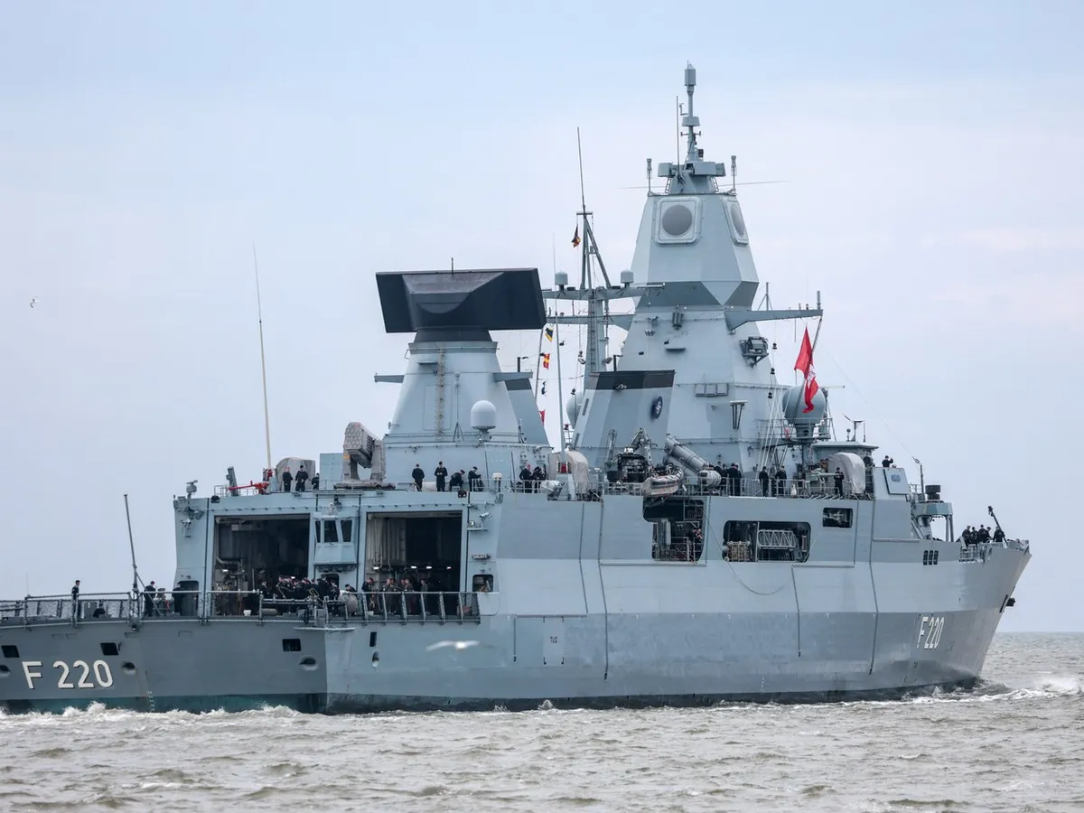 Fregata Hamburg a Germaniei, hărțuită de avioane de atac ale Rusiei - Foto: Profimedia Images (imagine cu rol ilustrativ)
