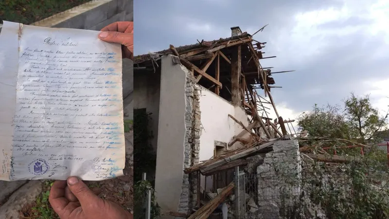 Mesaj pentru oamenii viitorului - Foto: Facebook/Mesager24.ro