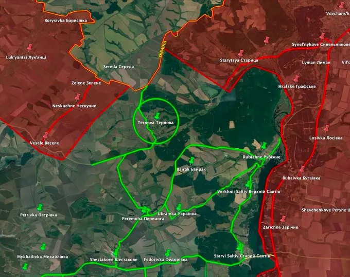 VIDEO Contarofensiva ucrainenană cu tancuri i-a alungat pe ruși 20 de km afară din din Harkov/FOTO: Twitter/Ukraine Battle Map