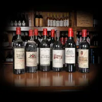 Lot cu o vechime de 40 ani, în 9 sticle de Saint-Émilion Grand Cru Classé, 1966-2006