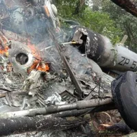 Un elicopter cu șeful forțelor armate la bord s-a prăbușit în India/FOTO: bbc.com