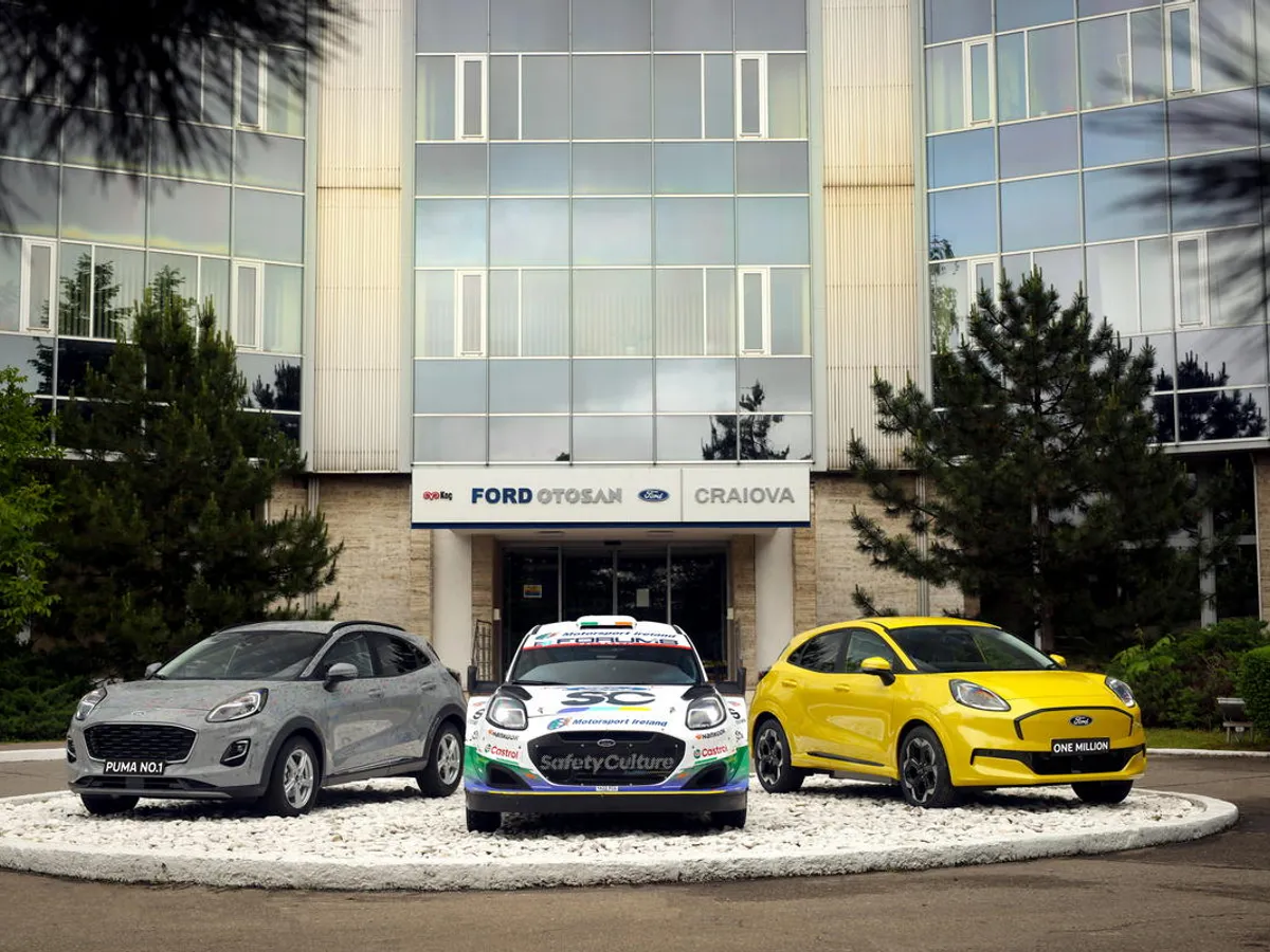 Moment istoric, la uzina Ford Craiova. A fost produs modelul Puma cu numărul 1.000.000 - Foto: Ford