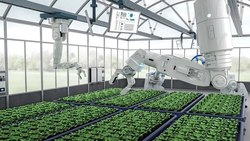 Roboții pot pot acționa ca asistenți în seră