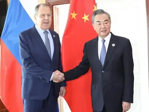 Serghei Lavrov și Wang Yi- Foto: scmp.com