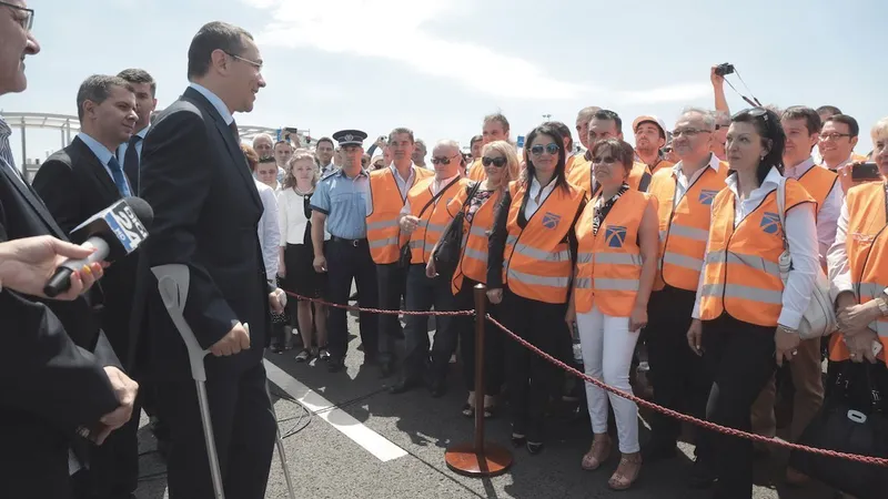 Fostul premier Victor Ponta s-a declarat preocupat de autostrăzile din sudul țării. Doar s-a declarat.