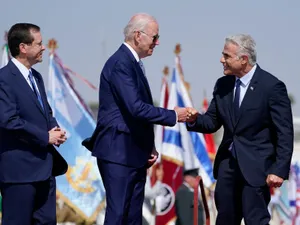 Prima vizită oficială a președintelui american Joe Biden în Israel/foto: profimedia