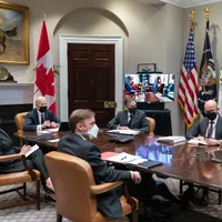 Imagine de la vizita oficială a premierului canadian Justin Trudeau în SUA/FOTO: Facebook/President Joe Biden