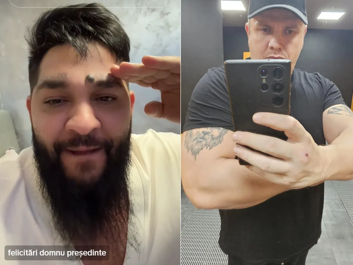 VIDEO Interlopii Mircea Nebunu și George Pian îl susțin pe Călin Georgescu Foto: TikTok/Facebook