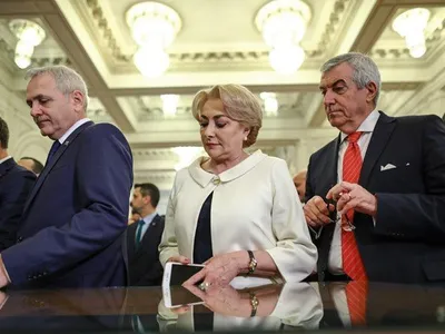 Tăriceanu și Dăncilă s-au dezis de referendumul pentru familie. La Bruxelles. Foto: Inquam Photos/Alexandru Bușcă