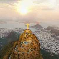 Statuia domină orașul brazilian Rio de Janeiro. FOTO: Facebook