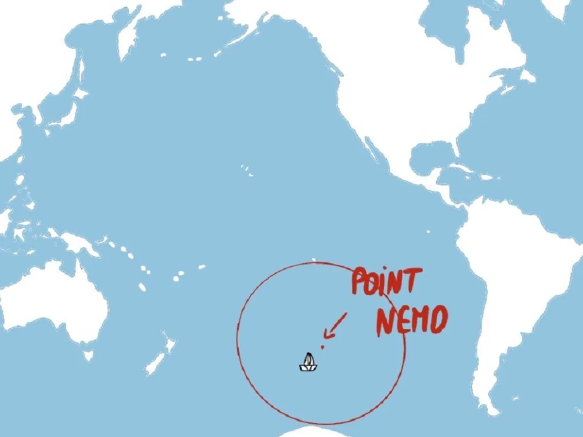 Unde se află Punctul Nemo, cel mai izolat loc de pe Pământ