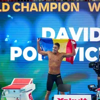 David Popovici, campion mondial la Singapore - Foto: facebook/ David Popovici
