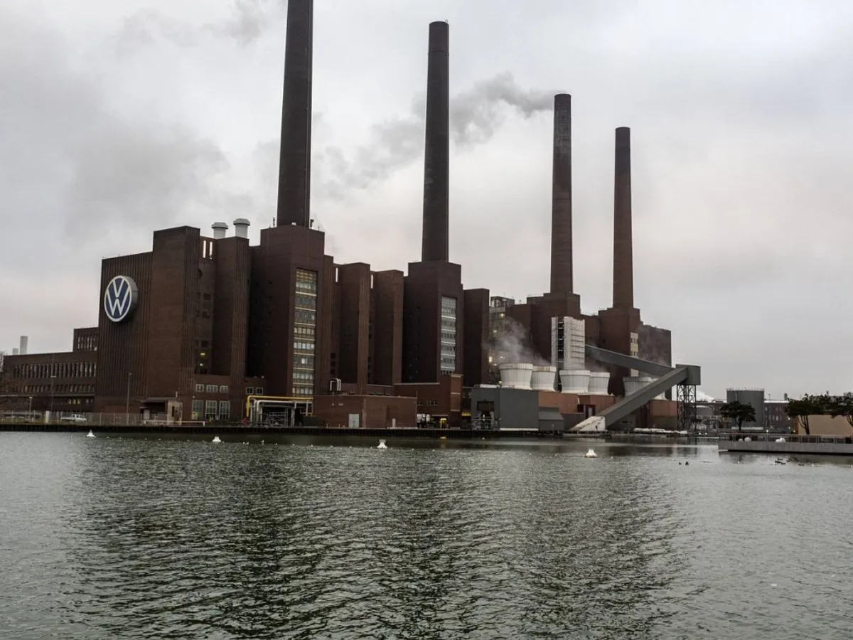 Uzina de energie a concernului Volkswagen, de lângă Wolfsburg - Foto: Profimedia Images