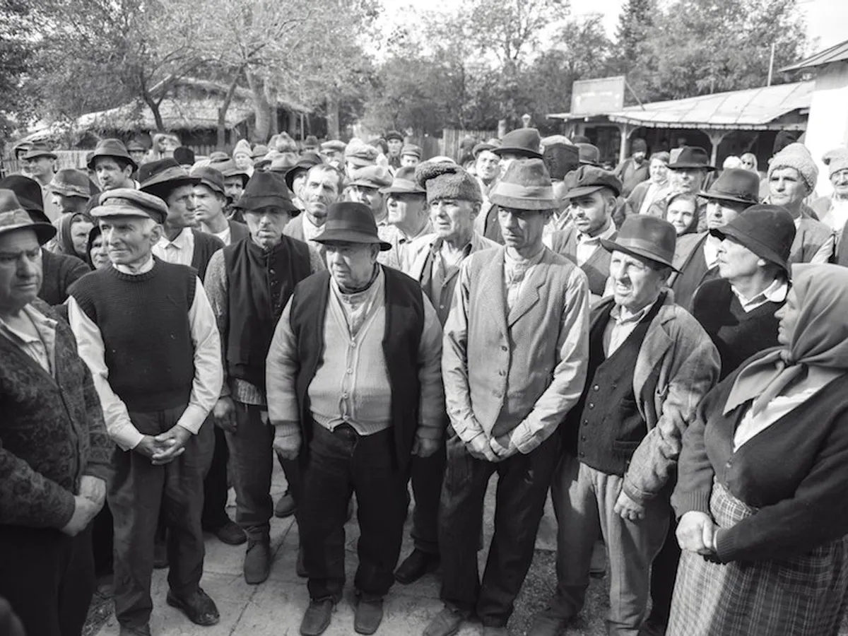 Imagine din timpul filmărilor pentru Moromeții 2