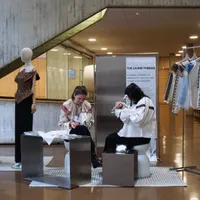 Ia cusută la Romanian Creative Week, prezentată în cadrul unui eveniment al UNESCO, la Paris - Foto: Romanian Creative Week