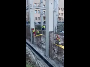 400 de milioane de lei din PNRR, pentru Spitalul de Urgență Bistrița. Construcția prinde contur - Foto: captură video