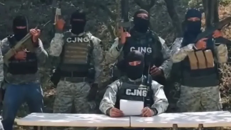 Cartelul Jalisco Nueva Generacion din Mexic este unul dintre cele mai violente din lume Foto: infobae.com
