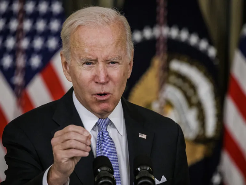 Preşedintele american Joe Biden a semnat un memorandum pentru a oferi Ucrainei până la 600 de milioane de dolari sub formă de "asistenţă militară imediată". / Foto: stiri.md