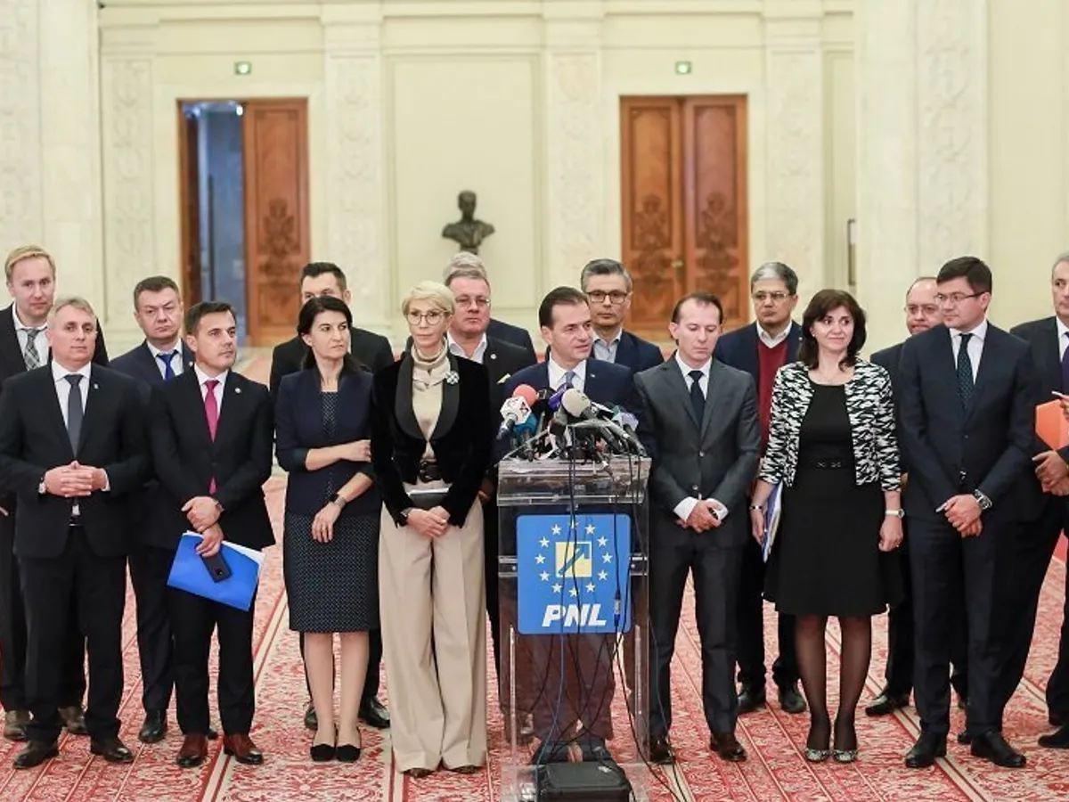 Miniștrii propuși în Guvernul Orban. FOTO: Inquam Photos - George Călin