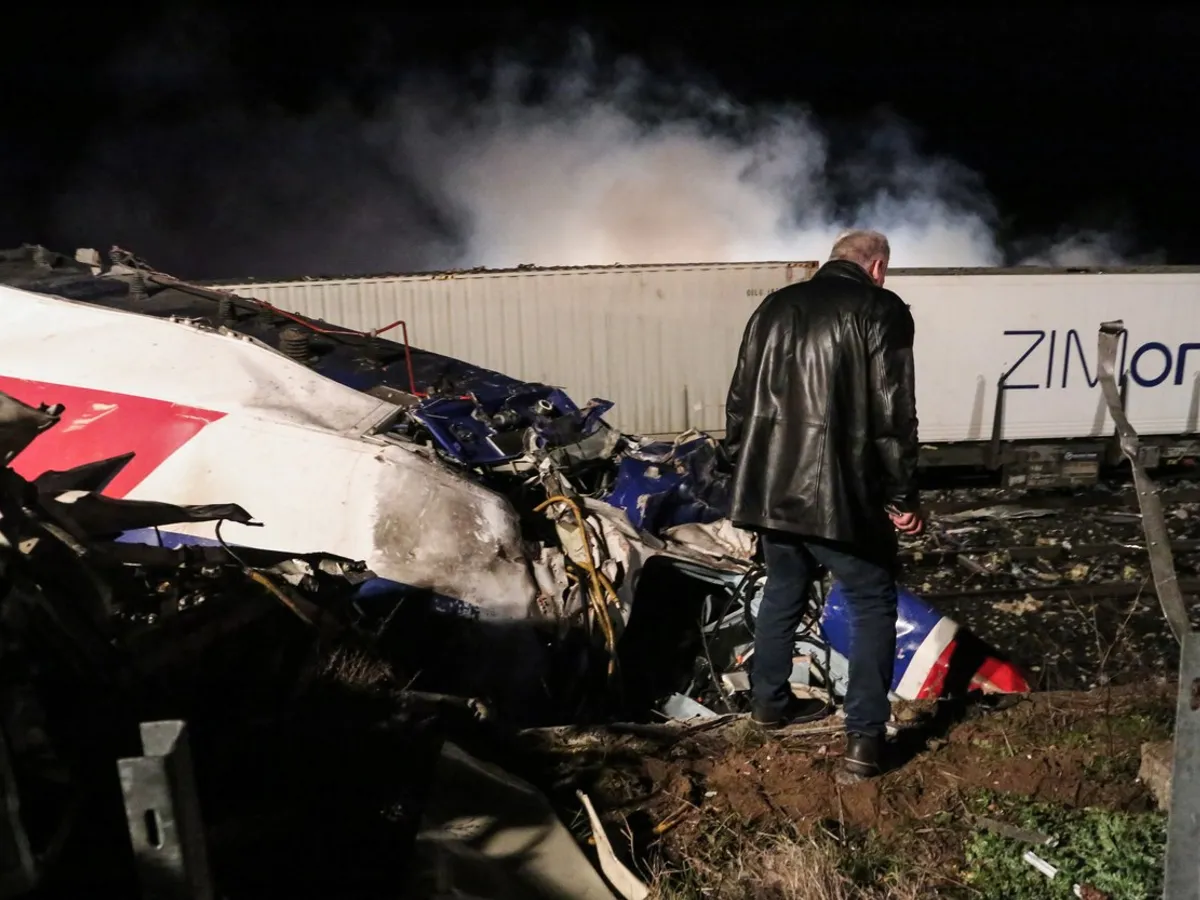 Clipe de coșmar trăite de un tânăr în „trenul morții” din Grecia: „Tată, sunt înconjurat de flăcări” - FOTO: Profimedia Images