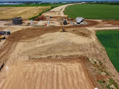 Progres slab, pe autostrada chinezească de 80.000.000 € de lângă București. Gata în 2026? - Foto: Facebook / Asociația Pro Infrastructură