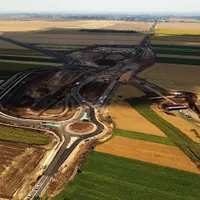 Cei aproximativ 22 de kilometri ai DEx12 Centura Slatina, dintre nodurile Valea Mare și Piatra Olt, sunt aproape gata. / Foto: Asociația Pro Infrastructură, Facebook