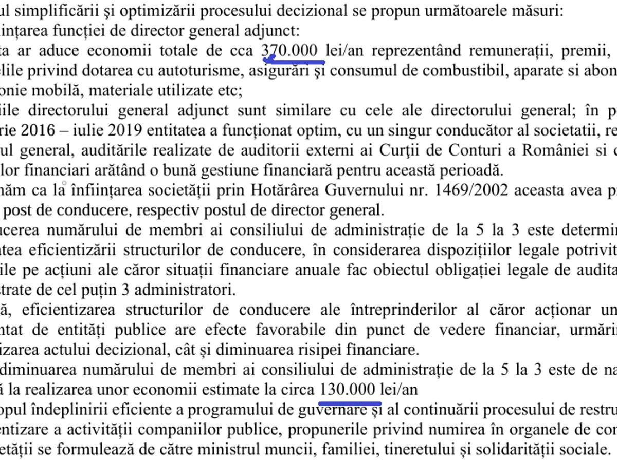 Nota fundamentare - Foto: Arhiva