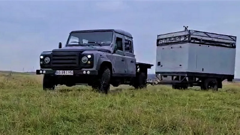 O mașină electrică 4x4, făcută în România, merge gratis. Vezi care e „șmecheria”! - Foto: axdtuning.ro