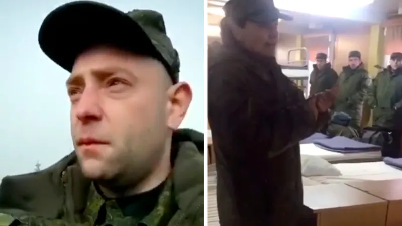 VIDEO "Niciun antrenament, nici măcar teoretic". Rușii mobilizați, trimiși direct la moarte sigură - FOTO: Twitter/bayraktar_1love
