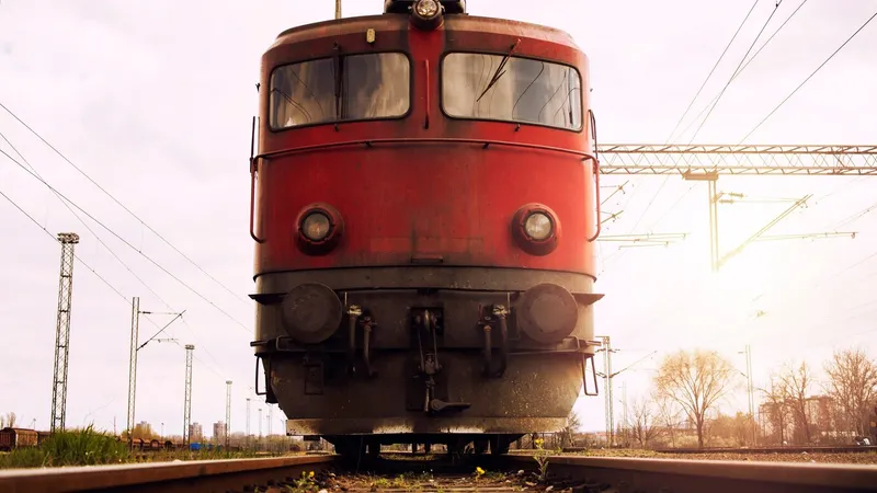 Probleme pe calea ferată din cauza vremii. Circulația trenurilor, întreruptă - Foto: Freepik