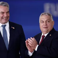 Cancelarul Nehammer și Viktor Orban, pioni cheie pentru Schengen - Foto: Profimedia Images