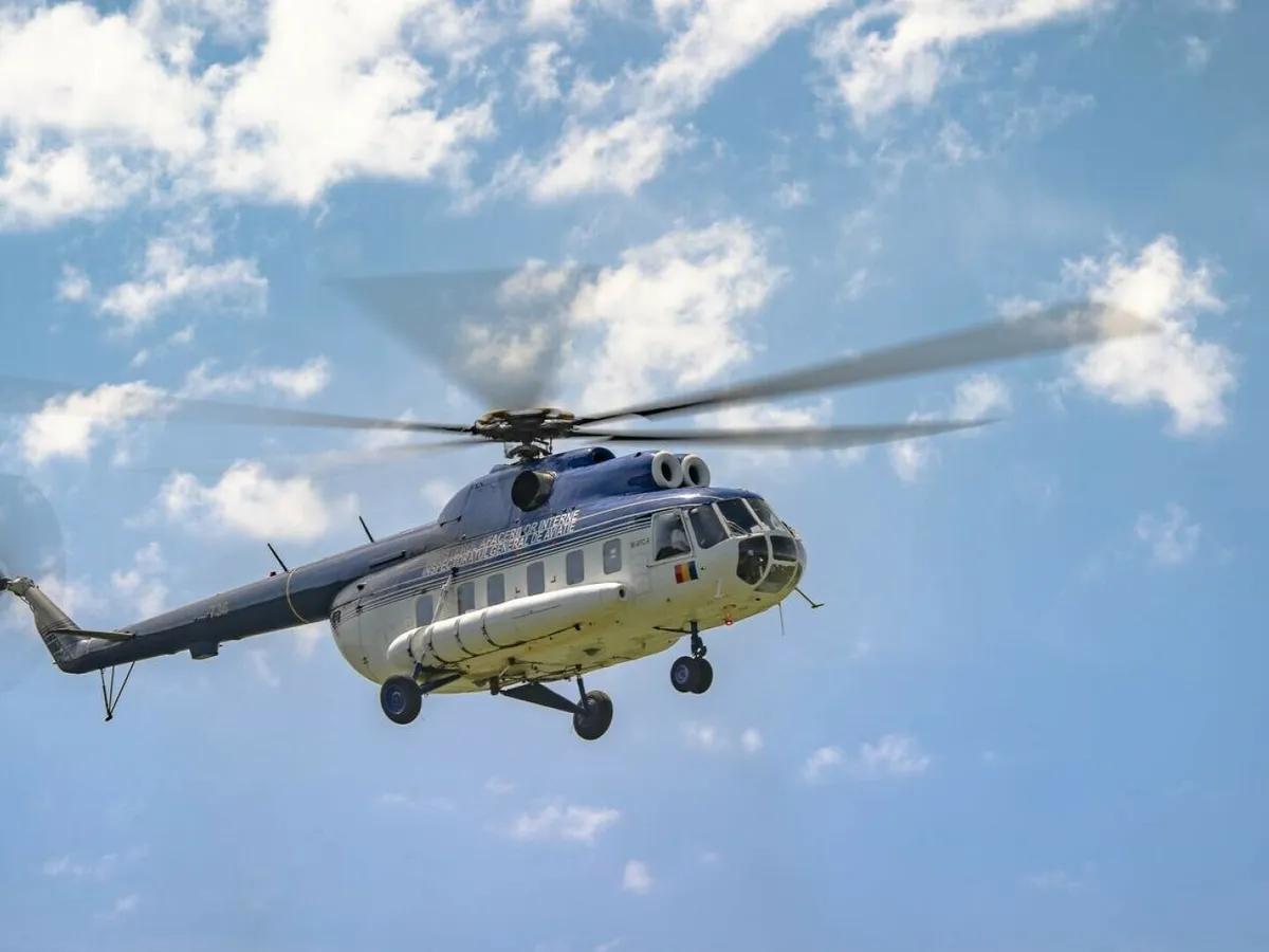 Mai multe drumuri periculoase din țară supravegheate din elicopter de poliție. Ce s-a constatat? - Foto: Arhiva