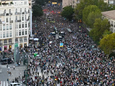 Protest Valencia - Foto: Profimedia Images