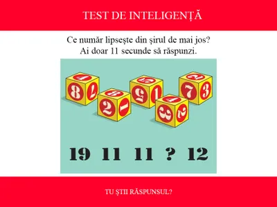 TEST DE INTELIGENȚĂ Găsește numărul lipsă din șir. Ai doar 11 secunde la dispoziție - Foto: Colaj Newsweek