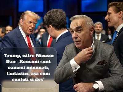 Donald Trump și Nicușor Dan - Călin Georgescu - Foto: Profimedia images