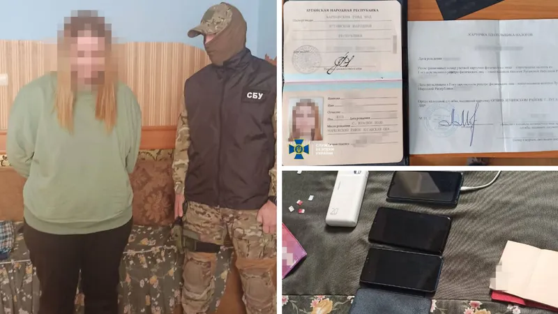 O femeie, spion secret al FSB, arestată când încercă se se infiltreze în securitatea Ucrainei - FOTO: Twitter/@INTobservers