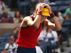 Emma Răducanu face istorie la US Open. S-a calificat în semifinale. Foto Getty Images