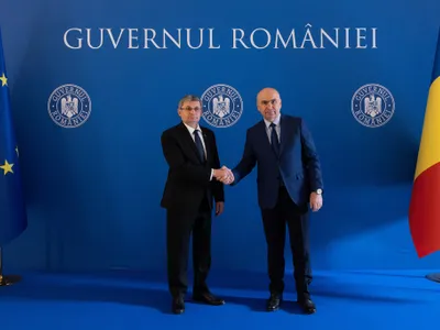 Bolojan, întâlnire cu preşedintele Parlamentului de la Chişinău, Igor Grosu. Agenda discuțiilor - Foto: Facebook /Guvernul României