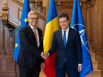 Magnus Brunner și Nicușor Dan - Foto: Facebook/ Nicușor Dan