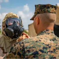SUA și aliați NATO, exerciții în domeniul chimic, biologic și nuclear/foto: marines.mil