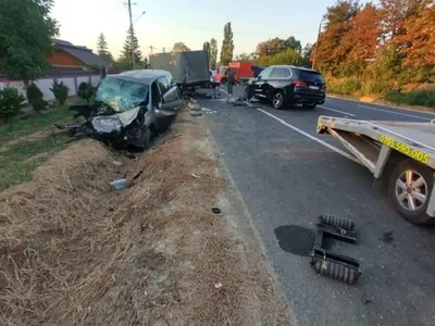 Accident fatal pe „Drumul Morții”. O șoferiță beată a intrat pe contrasens și a făcut prăbăd pe DN2 - Foto: Centrul Infotrafic