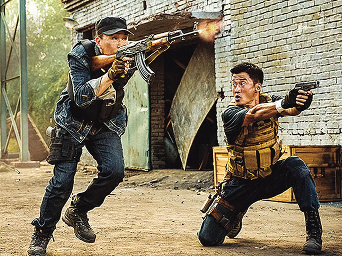 Diplomații chinezi s-au inspirat în asaltul lor asupra oricărei țări care a criticat China dintr-un film de acțiune în care un soldat chinez ucide răufăcători americani