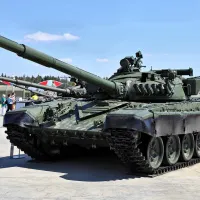 Tanc T-72 de producție sovietică- Foto: Wikipedia/ Vitali V. Kuzmin