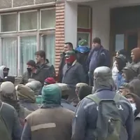 Sute de mineri din Valea Jiului protestează la Mina Lupeni/FOTO: Facebook (captură video)