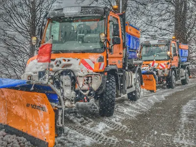 Utilaje de deszăpezire - Foto: Facebook / DRDP Craiova (Imagine cu rol ilustrativ)