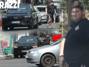 Gabi Oprea Jr., „rege” al aroganțelor: parchează SUV-ul de lux pe trecere și merge în șlapi. / Foto: spynews.ro