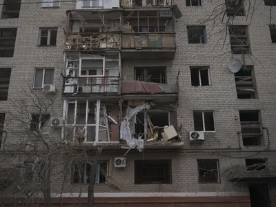 Urmările unui atac cu dronă a Rusiei în Ucraina - Foto: Profimedia Images