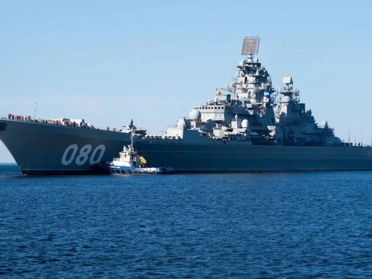 Ultimul crucișător nuclear al Rusiei - Foto: ecoticias