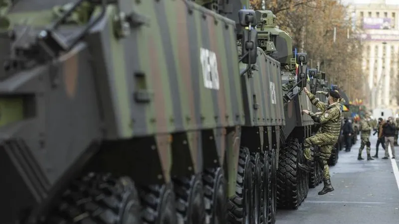 Cum va fi vremea la parada militară de 1 Decembrie - Ziua României - Foto INQUAM PHOTOS/George Călin